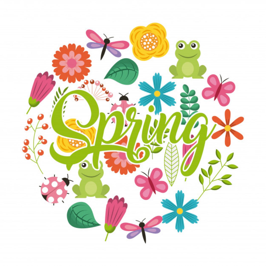Essbares Tortenbild - Aktion - Frühling